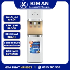 Máy lọc nước RO nóng nguội lạnh Hòa Phát HPN683