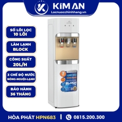 Máy lọc nước RO nóng nguội lạnh Hòa Phát HPN683