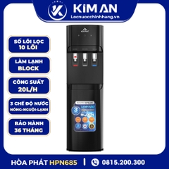 Máy lọc nước RO nóng nguội lạnh Hòa Phát HPN685