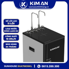 MÁY LỌC NƯỚC RO UltraPURE SUNHOUSE 11 LÕI SHA76636KL