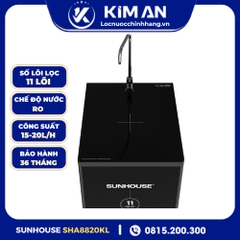MÁY LỌC NƯỚC RO UltraPURE SUNHOUSE 11 LÕI SHA8820KL