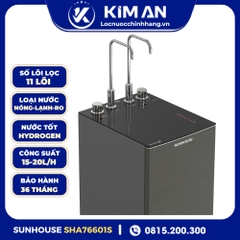 Máy Lọc Nước SUNHOUSE Nóng-Lạnh-RO 11 Lõi UltraPURE SHA76601S