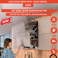 Tay Nâng Cánh Tủ BLUM AVENTOS HF TOP, Hàng Nhập Áo, Bảo Hành Chính Hãng
