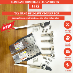 Tay Nâng Cánh Tủ BLUM AVENTOS HF TOP, Hàng Nhập Áo, Bảo Hành Chính Hãng