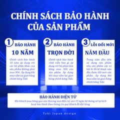 Giá Bát Nâng Hạ TAKI GRAY CAO CẤP - NEW 2025 - INOX Không Gỉ 304, Bảo Hành Máy 10 Năm - Bảo Hành Vĩnh Viễn - Có Thợ Lắp Đặt