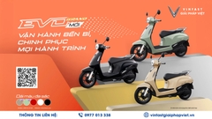 VinFast ra mắt xe máy điện Evo Grand với 2 pin có thể tháo rời, đi được tới 262 km/lần sạc