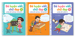Combo Bé luyện viết chữ đẹp (3 cuốn)