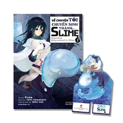 Về chuyện tôi chuyển sinh thành Slime - Regarding Reincarnated to Slime - Tập 1 (Tặng Poster)