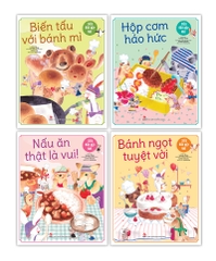 Combo Siêu đầu bếp nhí (4 cuốn)