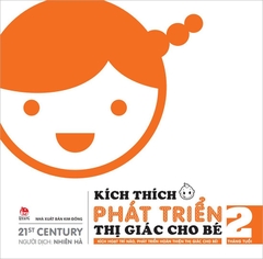 Combo Kích thích phát triển thị giác cho bé (6 cuốn)