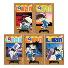 Combo Thám tử lừng danh Conan (Bản nâng cấp) Tập 6 - Tập 10 (5 cuốn)