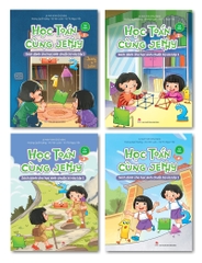 Combo Học Toán cùng Jenny - Sách dành cho học sinh chuẩn bị vào lớp 1 - Bộ Cơ bản (4 cuốn)