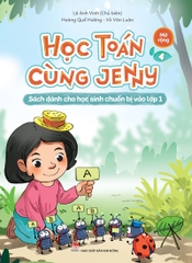 Combo Học Toán cùng Jenny - Sách dành cho học sinh chuẩn bị vào lớp 1 (8 cuốn)