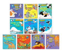 Combo Thế giới động vật (10 cuốn)