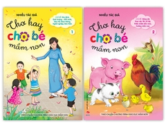 Combo Thơ hay cho bé mầm non (2 cuốn)