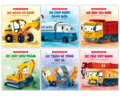 Combo Thế giới xe công trình (6 cuốn)