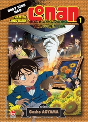 Combo Thám tử lừng danh Conan - Hoạt hình màu - Hoa hướng dương trong biển lửa (2 tập)