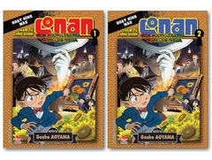Combo Thám tử lừng danh Conan - Hoạt hình màu - Hoa hướng dương trong biển lửa (2 tập)