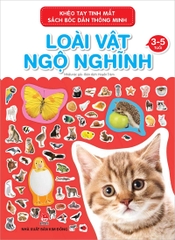 Combo - Khéo tay tinh mắt - Sách bóc dán thông minh (4 cuốn)