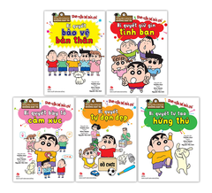 Combo Những điều trường học không dạy ta - Shin - cậu bé bút chì (5 cuốn)