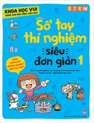 Combo Sổ tay thí nghiệm siêu đơn giản (2 cuốn)