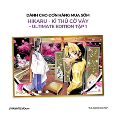 Shikishi tặng kèm Hikaru - Kì thủ cờ vây (Ultimate Edition) - Tập 1