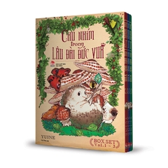 Boxset Chú nhím trong lâu đài đức vua (3 tập)