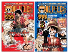 Combo One Piece 500 Quiz Book (2 tập) (Tặng Bìa áo)