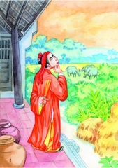 Tranh truyện dân gian Việt Nam - Cái kiến mày kiện củ khoai