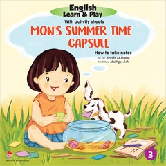 English Learn  Play with activity sheets - Mon’s summer time capsule - How to take notes