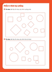 Học Toán cùng Jenny - Sách dành cho học sinh chuẩn bị vào lớp 1 - bộ Cơ bản - Tập 3