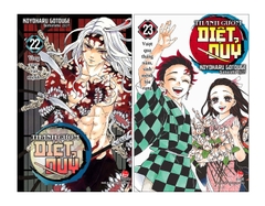 Combo Thanh gươm diệt quỷ Tập 22 - Tập 23 (2 cuốn)