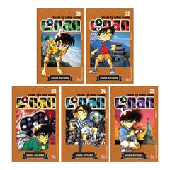 Combo Thám tử lừng danh Conan Tập 31 - Tập 35 (5 cuốn)