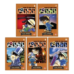 Combo Thám tử lừng danh Conan Tập 6 - Tập 10 (5 cuốn)