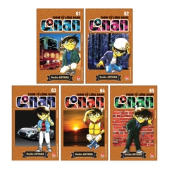 Combo Thám tử lừng danh Conan Tập 61 - Tập 65 (5 cuốn)