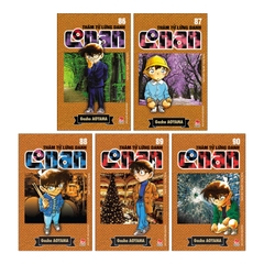 Combo Thám tử lừng danh Conan Tập 86 - Tập 90 (5 cuốn)