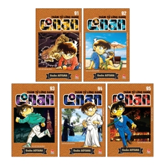 Combo Thám tử lừng danh Conan Tập 91 - Tập 95 (5 cuốn)