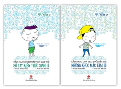 Combo Cẩm nang con trai tuổi dậy thì (2 cuốn)