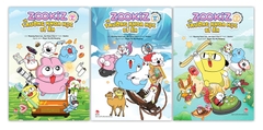 Combo Zookiz và trường khoa học bí ẩn (3 tập) (Tặng kèm Sticker + Thước kẻ + Bộ 4 chiếc Nhãn vở)