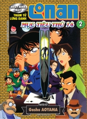 Combo Thám tử lừng danh Conan - Hoạt hình màu - Mục tiêu thứ 14 (2 tập)
