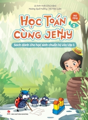 Combo Học Toán cùng Jenny - Sách dành cho học sinh chuẩn bị vào lớp 1 - Bộ Cơ bản (4 cuốn)