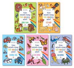 Combo Nào mình cùng tô màu nhé! (5 cuốn)
