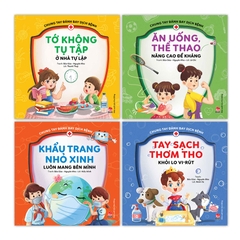 Combo Chung tay đánh bay dịch bệnh (4 cuốn)
