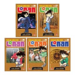 Combo Thám tử lừng danh Conan (Bản nâng cấp) Tập 26 - Tập 30 (5 cuốn)