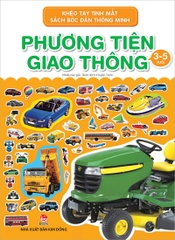 Combo - Khéo tay tinh mắt - Sách bóc dán thông minh (4 cuốn)