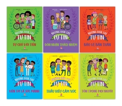 Combo Những đứa trẻ tự tin (6 cuốn)