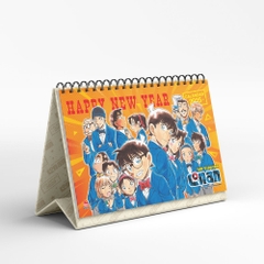 Lịch để bàn Thám tử lừng danh Conan 2025 (Tặng kèm 01 Set Bookmark Ivory)