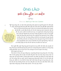 Ông lão nói chuyện với mèo và các câu chuyện nhỏ