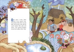 Vietnamese Folklore - The story of a man in the moon - Sự tích chú Cuội cung trăng