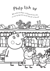 Khéo tay tô màu - Peppa hào hiệp